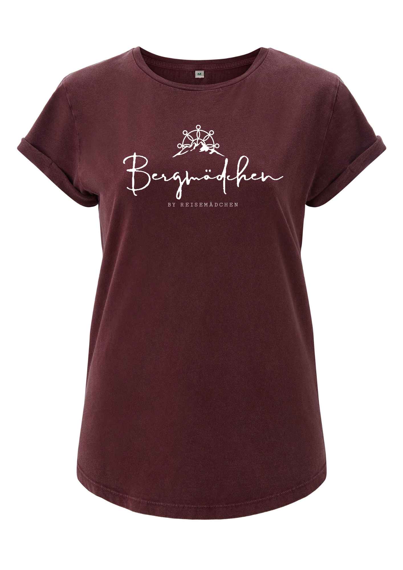 Bergmädchen Rolled up Shirt Rot