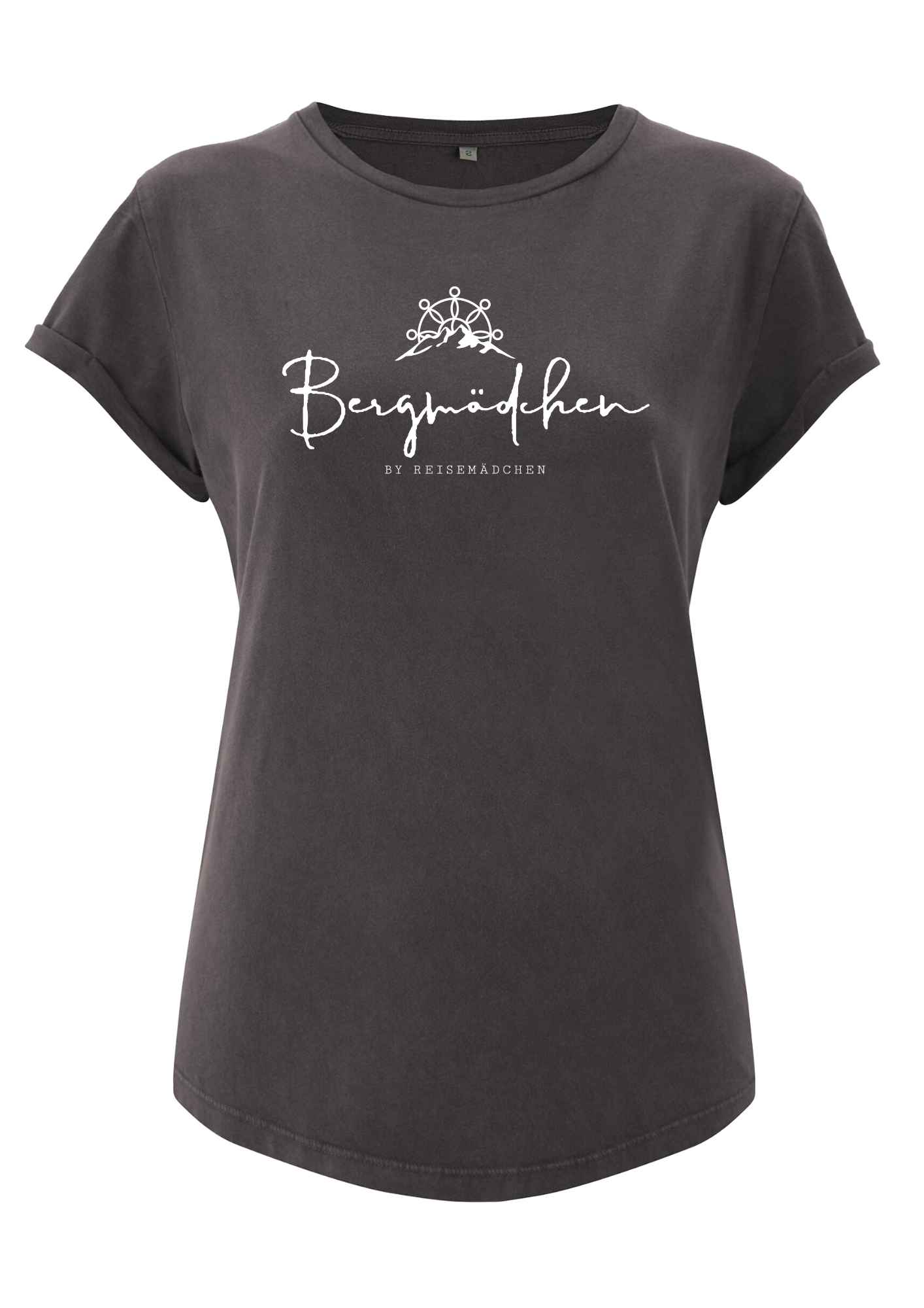 Bergmädchen T-shirt Grau